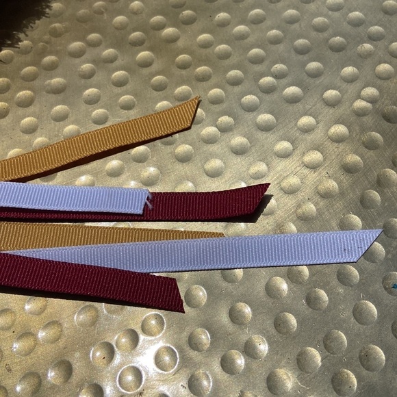 Hand Made Red/Cream/Gold Eyelash Yarn Lei Class of 2023 Graduation Celebration - Picture 12 of 15